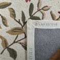 thumbnail image 4 of SAFAVIEH Chelsea Dania Floral Wool Runner Rug, Ivory, 2'6" x 10', 4 of 7