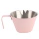 thumbnail image 5 of Taza Medidora De Café De Metal, Jarra Para Espumar Leche, Acero Inoxidable, Rosa, Fácil Control, Dos Unidades, 100ml Para Cocina, 5 of 7