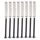 thumbnail image 1 of 2x Tornillos de cubierta del montaje del arreglo recogida 8pcs accesorio guitarra eléctrica shamjiam  Tornillos de marco Humbucker, 1 of 6