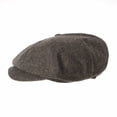 thumbnail image 2 of WITHMOONS Newsboy Hat Wool Felt Simple Gatsby Ivy Cap SL3525 (Darkbrown), 2 of 4