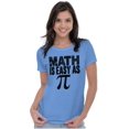 thumbnail image 3 of Math Is Easy As Funny Teacher Nerdy Women's T Shirt Ladies Tee Brisco Brands 2X, 3 of 6