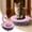 Pink, variant on Step-by-Step Cat Toilet Training Kit, Gradual Human Seat Transition System for Indoor Cats, Sturdy Rings with Easy Clean Surface, Litter-Free Solution