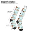 thumbnail image 5 of Balery Cute Pug Dogs Fun Novelty Socks Men'S Women'S Crew Socks Funny Crazy Novelty Socks Quirky And Cool Socks, 5 of 9