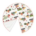 thumbnail image 3 of Kll Excavator Christmas Tree Skirt 36",Party Decorations Farmhouse For Christmas Decorations Holiday Party, 3 of 8