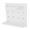 thumbnail image 2 of AMERTEER Self-Adhesive Wall Mounted Household Storage Board Organizer Shelf Support Rack, 2 of 10