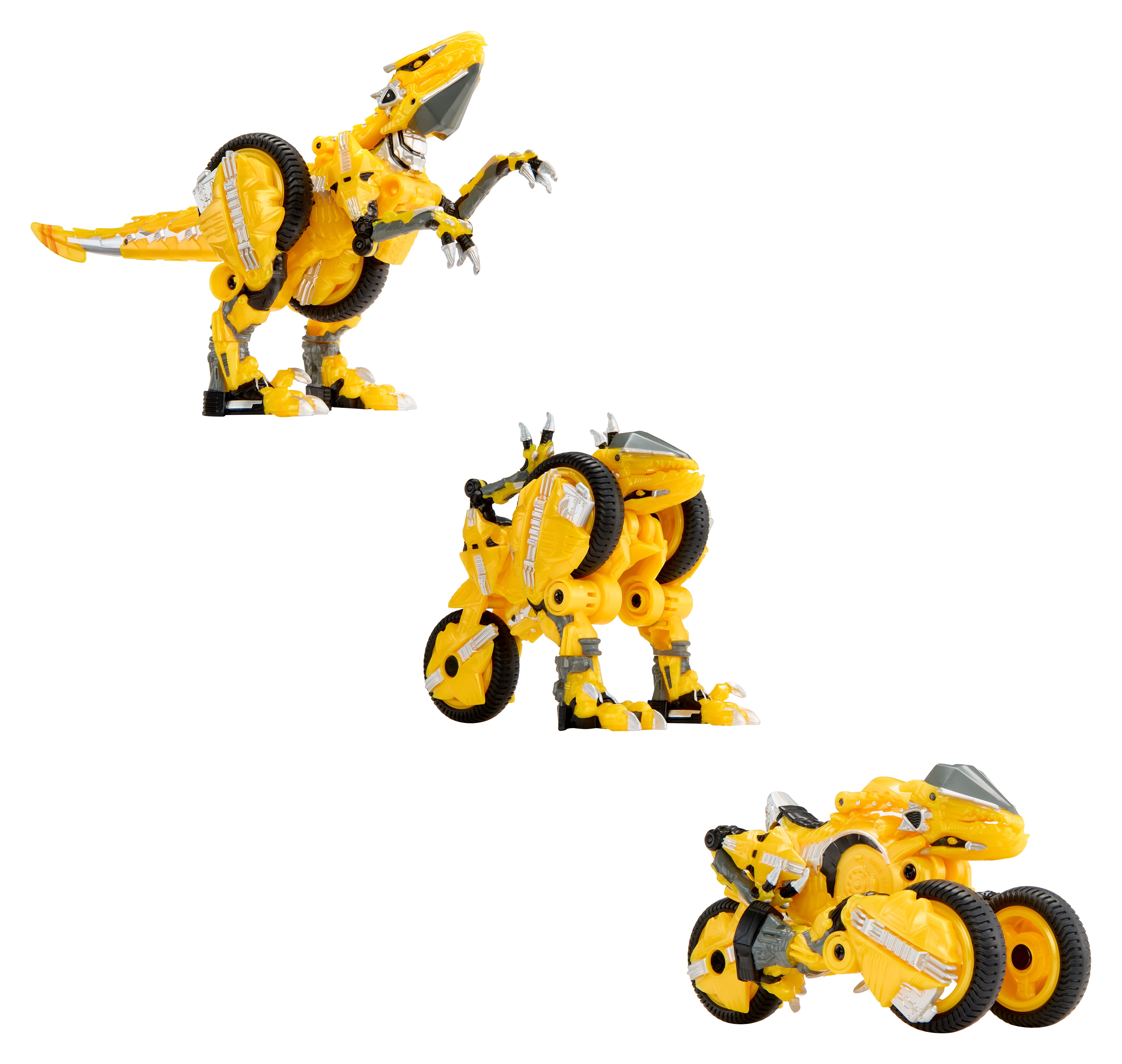 Armorsaurs Evolver Blaze Transforming 2-in-1 Raptor to Vehicle Toy, Ages 6+