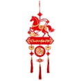 thumbnail image 2 of Chinese New Year Decorations 2026, 1pcs Lunar New Year Horse Hanging Pendant, Years of The Horse Ornament for Wall Window Door, 2 of 8