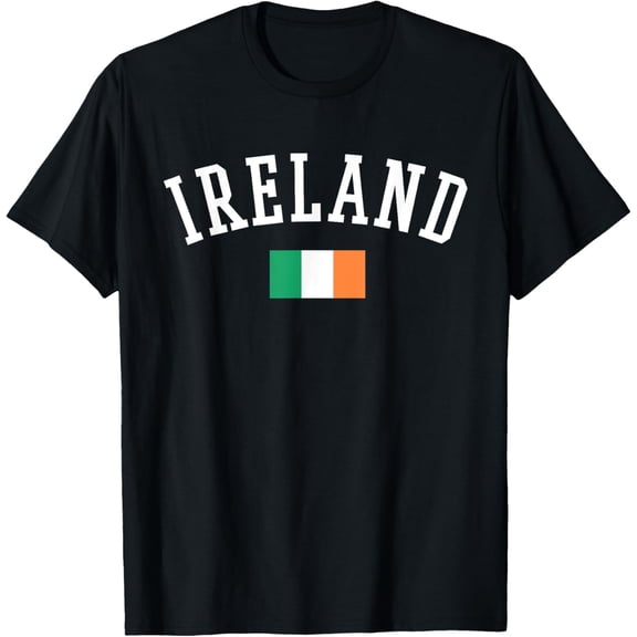 men and women can wear,Ireland Irish Flag Vintage T-Shirt