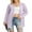 06 Light Purple, variant on Cueply Womens Cardigan Long Sleeve lightweight Striped Open Front Casual Button Loose Knit Sweater