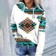 thumbnail image 3 of Mujeres Casual Folk-Custom Impreso Pullover Manga Larga Con Capucha Bolsillo Blusa Tops Sudaderas Fridja  bvmnju6399, 3 of 8