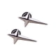 thumbnail image 4 of Pendientes de inoxidable pteado para mujer Zulema Pendientes, 4 of 8