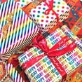 thumbnail image 3 of Jestar Sparkling Polka Dot Iridescent Wrapping Paper, Gift Wrap for Birthday, 3 Rolls - 17 x 120 Inches Per Roll, 3 of 8