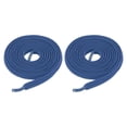 thumbnail image 3 of Uxcell 1 Sets Cintas de Zapatos Elásticas Sin Nudos Cintas Planas para Adultos Zapatillas, Azul Marino, 3 of 6