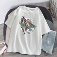 thumbnail image 1 of Japanese Anime Attack on Titan Short Sleeve All-match T-Shirt for womenpangjing, 1 of 4