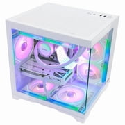 Hoengager RTX 5070 12GB Gaming PC - AMD Ryzen 7 5700X 3.4GHz, 16GB DDR4 RAM, 2TB SSD, 650W PSU, Software-controlled ARGB, Windows 11 -Prebuilt PC
