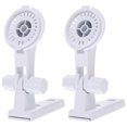 thumbnail image 1 of Ceiling Mounting Wall Mount Bracket Outdoor 3.1×1.7×4.3in White 2Pack, 1 of 2