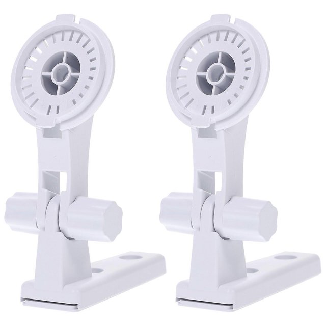 Ceiling Mounting Wall Mount Bracket Outdoor 3.1×1.7×4.3in White 2Pack