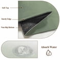 thumbnail image 5 of Hallway Runner Rug 2.7'x5', Sage Green Ombre Long Non-slip Runner Rugs, Modern Sage Green Abstract Art Washable Outdoor Indoor Throw Floor Carpet Mat for Living Room/Bedroom/Kitchen/Office/Laundry, 5 of 9