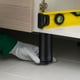 thumbnail image 4 of Patas de Muebles de 8 Pulgadas, Patas Redondas Ajustables para Gabinetes, Extensores de Esquinas para Sofá, Paquete de 4, Negro, 4 of 5