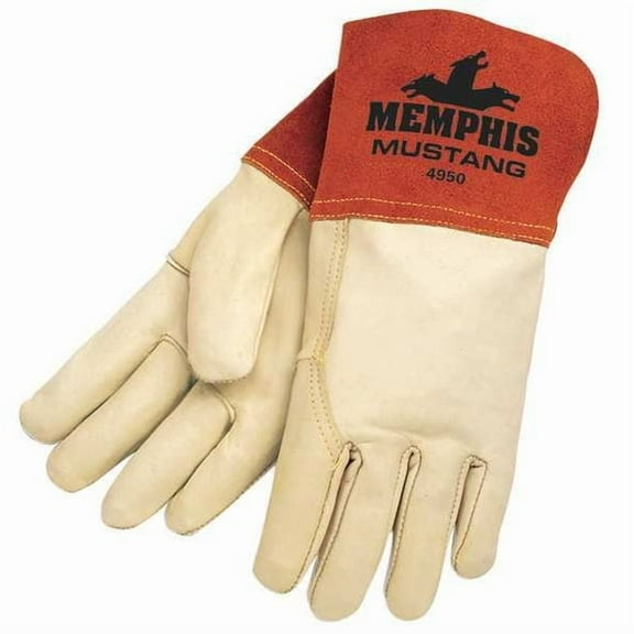 Mcr Safety Welding Gloves,MIG, TIG,S/7,PR 4950S