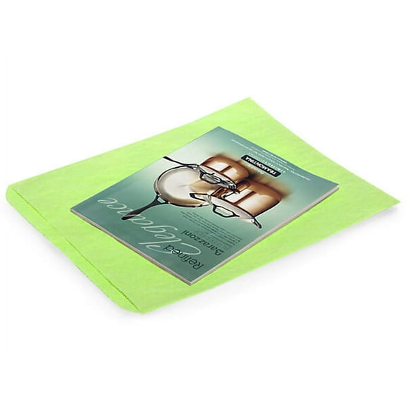Pack of 1000, Solid Lime Green Merchandise Bags 12 x 15" for Holiday, Party, Special Occasion