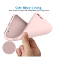 thumbnail image 3 of Tekcoo for iPhone SE 2 2020 / iPhone 7 8 4.7" Cases, Tekcoo Anti-slip Liquid Silicone Gel Rubber Bumper Soft Microfiber Lining Cushion Slim Hard Shell Protective Case Cover -Pink, 3 of 8