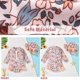 thumbnail image 5 of Traje de baño de una pieza Aalizzwell Floral para niñas, de 6 a 12 m, 5 of 6