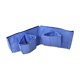 thumbnail image 2 of Correa para piernas de silla de ruedas, ensanchada, ligera y resistente, cinturón de protección para piernas, soporte para pies Azul, 2 of 9