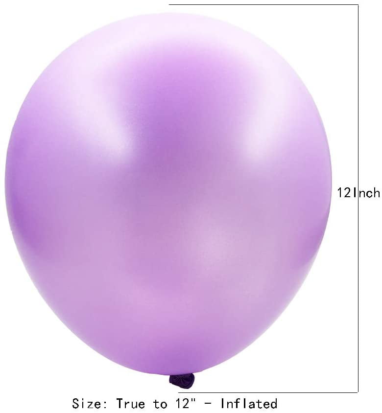 Details about   100*Pearlescent Round Balloon Party Birthday Balloon Thickening Wedding Supply