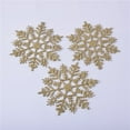 thumbnail image 1 of Agiferg Ornements d'Arbre de Noël Simulation Flocon de Neige Xmas Ornement 3 Pcs, 1 of 2