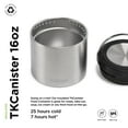 thumbnail image 2 of Food Canisters 16oz (w/ Insulated Lid) Brushed Stainless, 2 of 5