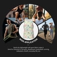 thumbnail image 7 of Lsque Watercolor Wildflowers Pattern Mens Tank Tops Muscle Athletic Quick Dry Sleeveless Workout Fitness T Shirts Beach Tank Top, Loose-fit Sleeveless Shirt for Men-Large, 7 of 7