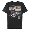 thumbnail image 4 of Camiseta gráfica Indy 500 Americana para Hombre Negra Pequeña, 4 of 4