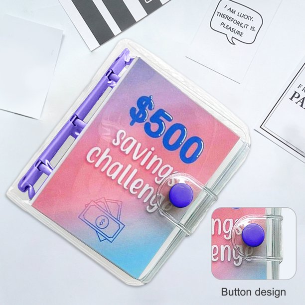 Carpeta de presupuesto portátil, versátil, impermeable, creativa para tarjetas de crédito, chequeras