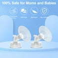 thumbnail image 4 of Kripyery Breast Pump Part Flange Inserts Convert Perfect Fit BPA-Free Food-Grade Materials Breast Pump Part Women Supply, 4 of 8