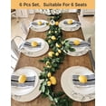 thumbnail image 4 of 13 Inch Round Placemats Set of 4, Retro Beige Flowers Non Slip Heat Insulation PP Table Mats, Rustic Abstract Floral Simple Art Washable Place Mats for Kitchen Dining Party Table Decor, 4 of 7