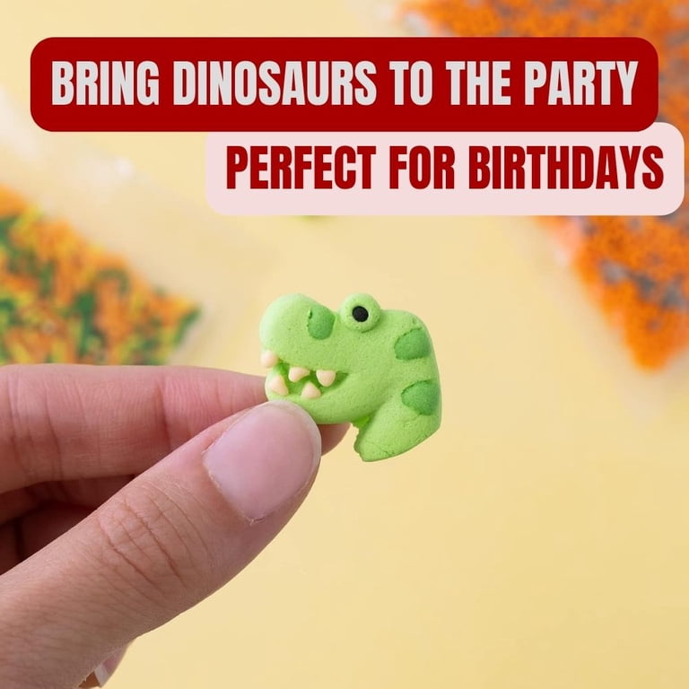 Sweetshop Dino Cake Decorating Kit – Icing Toppers & Sprinkles – Party Baking Supplies