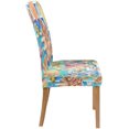 thumbnail image 3 of Funda protectora para silla ABPHQTO Acuarela Seashell Beach Paradise Juego de 6, 3 of 4