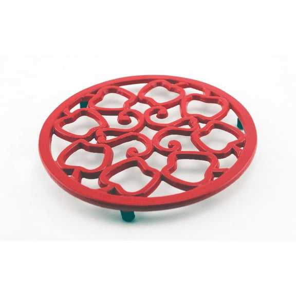 CooknCo Cast Iron apple trivet