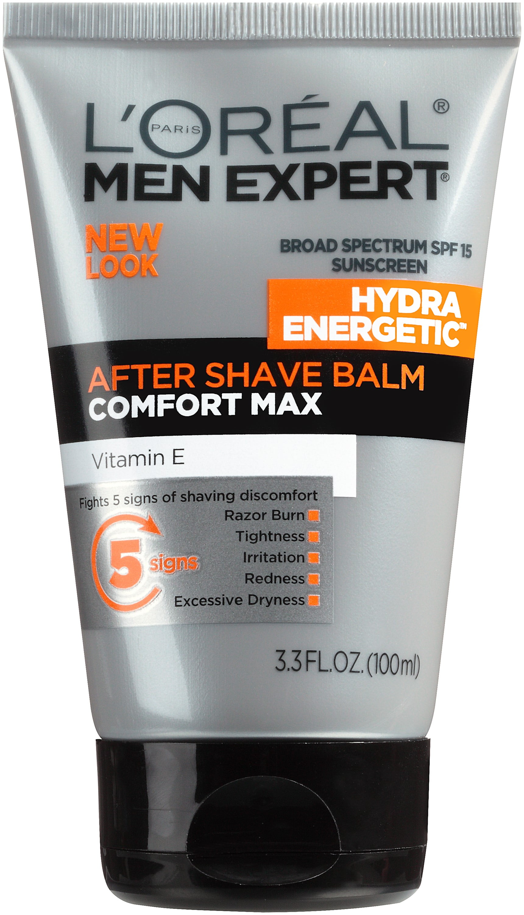 spoel voering sirene L'Oreal Paris Men Expert Hydra-Energetic Comfort Max After Shave Balm SPF  15, 3.3 Fl Oz - Walmart.com