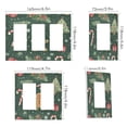 thumbnail image 2 of Yayeee Rocker Switch Wall Plate 2-Gang 4.7"x4.6" Home Decorative Outlet Cover, Christmas Gingerbread, 2 of 6