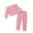 NT1-Pink, variant on Meichang Girls Sweatsuits Set 2 Piece Outfits Fall Winter Warm Long Sleeve Crew Neck Fleece Sweatshirt with Sweatpant Joggers Tracksuit Sets