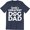 Navy Heather, variant on Worlds Greatest Dog Dad Funny Cool Father's Day Novelty Dogs Lover Mens T-Shirt