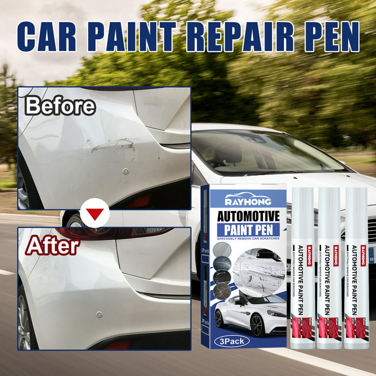 Star Home 3Pcs/Box Car Paint Pen Maintenance Quick Dry Automobile Paint  Scratch Repair Pen Car Grooming Tool 