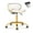 White, variant on Ergonomic Saddle Stool Salon Stool with Backrest - Hydraulic Adjustable Rolling Office Chair, Soft Cushion & Wheels for Home, Dental, Tattoo Salon
