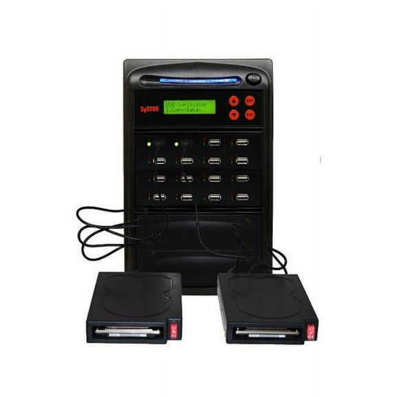 Systor SYS15EXH  1-15 High Speed Duplicator for External USB Hard Drive & USB Flash Memory Card