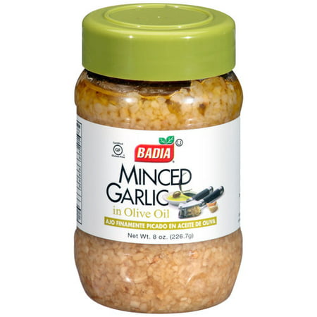 (3 Pack) Badia Garlic Minced In Oil, 8.5 oz (Best Way To Mince Garlic)