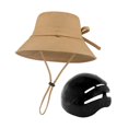 thumbnail image 4 of Sombrero de pescador de ala ancha para playa, jardinería, desplazamientos, ciclismo Caqui, 4 of 9