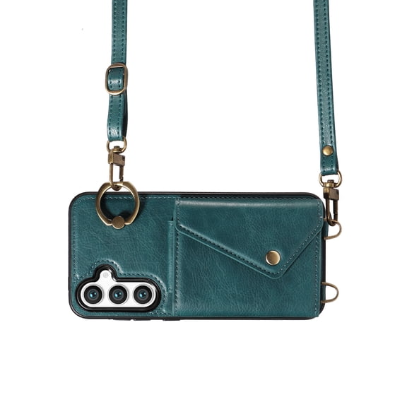 Crossbody Phone Case for Samsung Galaxy S23 FE, Adjustable and Removeable Shoulder Strap 47"