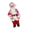 thumbnail image 1 of Muñeco de Papá Noel, adorno de escritorio, obra de arte decorativa, artesanía creativa, gabinete, decoración navideña, decoración navideña para hotel, rojo, 1 of 8